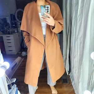 Asos long waterfall jacket